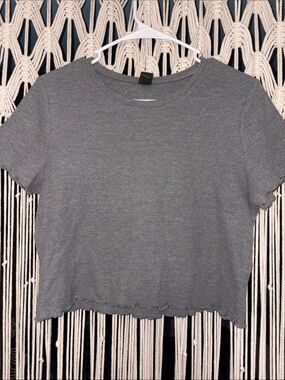 Ribbed Crop Top